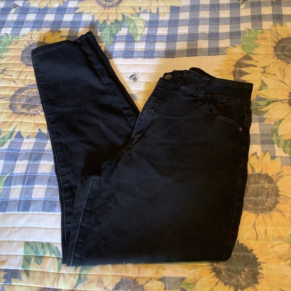 Black Denim Jeans
